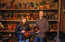 Keramikų Jolantos ir Valdžio Dundeniekų dirbtuvė (Jolanta Dundeniece ir Valdis Dundenieks)