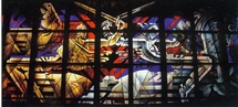 Stained Glass Window, “The Battle of the Sun”
