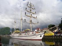 Danės quay - Sailing vessel Meridianas