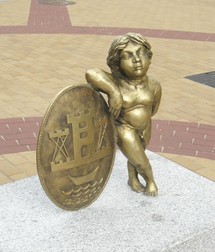 Sculpture "Klaipėdietis"